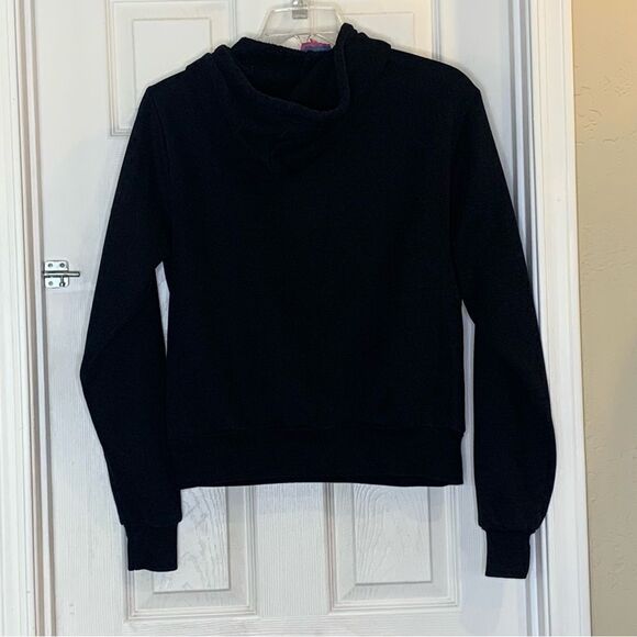 Edikted Girl Boss Academia Hoodie Black Size Medium - Picture 3 of 11